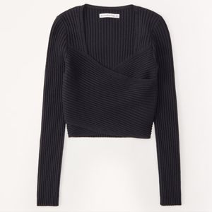Abercrombie Luxeloft Slim Wrap Sweater